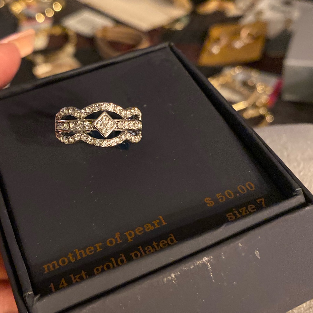 Mother Of Pearl Ring